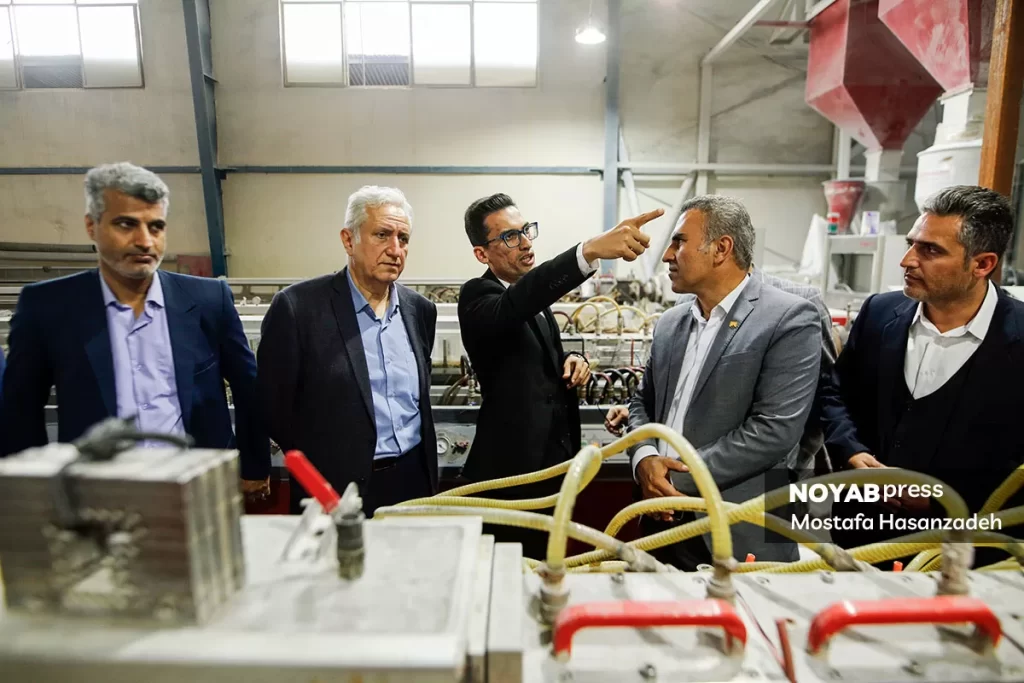 بازدید از شرکت آق پروفیل