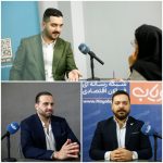 مصاحبه خبری در استودیو